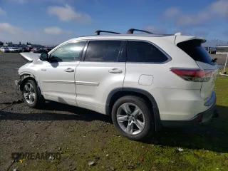 2016 Toyota Highlander Hybrid Limited with VIN 5TDDCRFHXGS016918, listed as a Copart auction lot 43306694 with 115,234 mi miles. Bid and sale history available at carsss.com. Image 2.