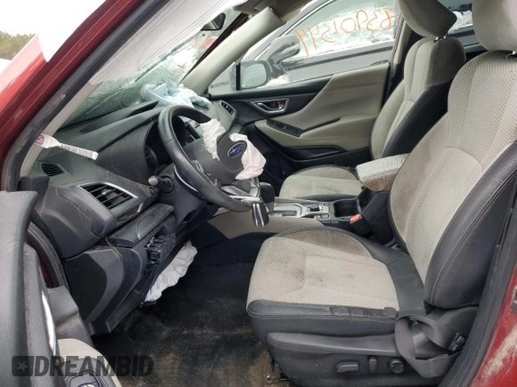 2020 Subaru Forester Premium with VIN JF2SKAJC9LH487336, listed as a Copart auction lot 83901344 with 107,753 mi miles and Salvage Title. Bid and sale history available at carsss.com. Image 7.