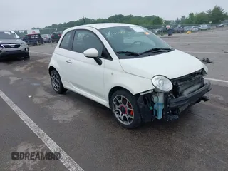 2014 FIAT 500 Sport with VIN 3C3CFFBR0ET194652, listed as a IAAI auction lot 42417294 with 162,867 mi miles and . Bid and sale history available at DreamBid. Image 1.