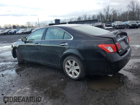 2007 Lexus ES 350 with VIN JTHBJ46G472095032, listed as a Copart auction lot 88281145 with 75,443 mi miles and Salvage Title. Bid and sale history available at carsss.com. Image 2.