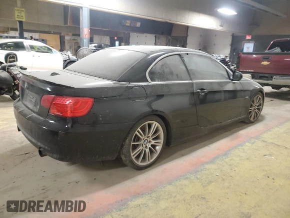 2011 BMW 3 Series 335i with VIN WBADX7C59BE261143, listed as a Copart auction lot 89158045 with Not Provided miles and Salvage Title. Bid and sale history available at carsss.com. Image 3.