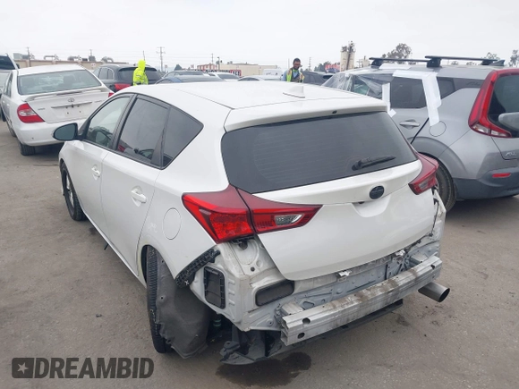 2016 Scion iM with VIN JTNKARJE1GJ516789, listed as a IAAI auction lot 42034498 with 132,796 mi miles. Bid and sale history available at carsss.com. Image 3.