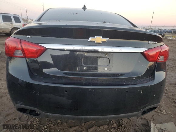 2020 Chevrolet Impala Premier with VIN 1G1105S34LU110161, listed as a Copart auction lot 89377035 with 104,495 mi miles and Salvage Title. Bid and sale history available at carsss.com. Image 6.