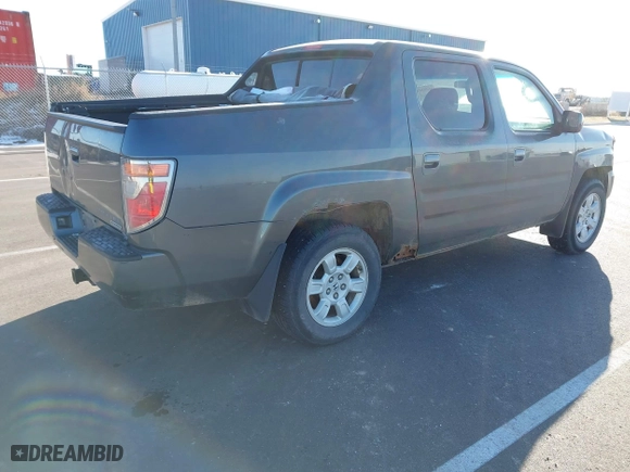 2007 Honda Ridgeline RTS with VIN 2HJYK164X7H540356, listed as a IAAI auction lot 41253937 with 1 mi miles. Bid and sale history available at carsss.com. Image 4.