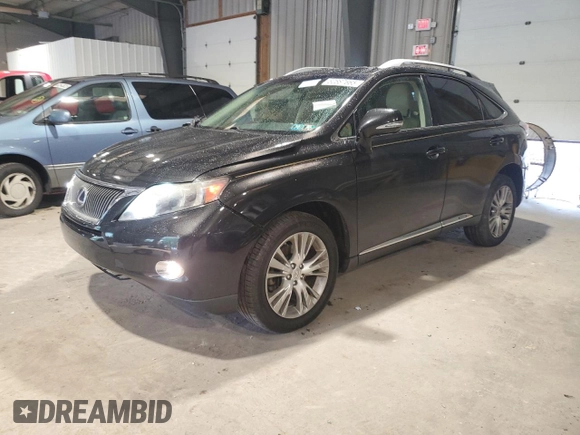 2012 Lexus RX 450h with VIN JTJBC1BA4C2427764, listed as a Copart auction lot 62687665 with 176,408 mi miles and Salvage title. Bid and sale history available at DreamBid. Image 1.