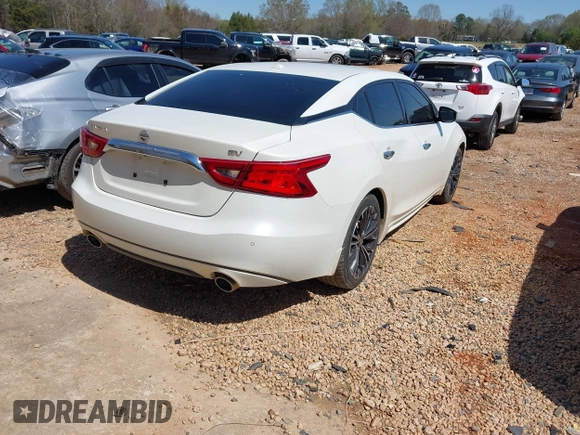 2016 Nissan Maxima SL with VIN 1N4AA6AP7GC375589, listed as a IAAI auction lot 41859112 with 115,601 mi miles and . Bid and sale history available at DreamBid. Image 4.