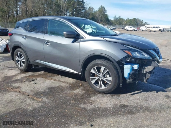 2020 Nissan Murano S with VIN 5N1AZ2AJ2LN150742, listed as a IAAI auction lot 41804296 with 58,659 mi miles. Bid and sale history available at carsss.com. Image 1.