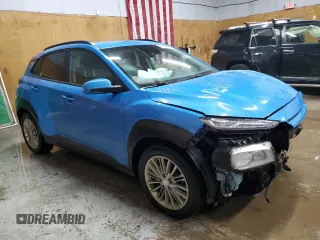 2020 Hyundai Kona SEL Plus with VIN KM8K6CAA3LU513025, listed as a Copart auction lot 49295355 with 96,983 mi miles and Non Repairable. Bid and sale history available at DreamBid. Image 4.