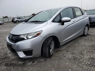 2016 Honda Fit LX with VIN JHMGK5H56GX023434, listed as a Copart auction lot 58614585 with 84,127 mi miles and Salvage title. Bid and sale history available at DreamBid. Image 1.