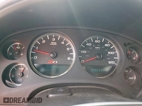 2007 Chevrolet Avalanche LTZ z VIN 3GNEC12057G264277, wystawiony jako Copart lot #62430175 z przebiegiem 170 283 mil mil oraz Czysty tytuł • Clean title. Historia ofert i sprzedaży dostępna na DreamBid. Obrazek 9.