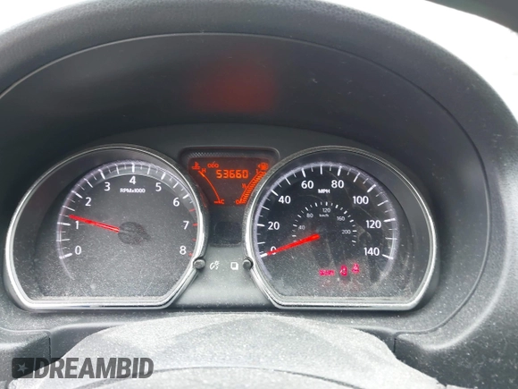 2014 Nissan Note SV with VIN 3N1CE2CP5EL365581, listed as a IAAI auction lot 41831047 with 53,660 mi miles and . Bid and sale history available at DreamBid. Image 7.
