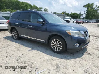 2013 Nissan Pathfinder Platinum with VIN 5N1AR2MM8DC642369, listed as a Copart auction lot 57944905 with 152,984 mi miles and Salvage title. Bid and sale history available at DreamBid. Image 4.