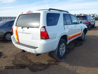 2006 Toyota 4Runner SR5 with VIN JTEZU14R960076802, listed as a IAAI auction lot 41407101 with 204,746 mi miles and . Bid and sale history available at DreamBid. Image 4.
