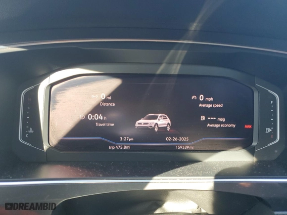 2019 Volkswagen Tiguan SE with VIN 3VV3B7AX1KM094578, listed as a Copart auction lot 47390805 with 159,539 mi miles and Clean Title. Bid and sale history available at carsss.com. Image 9.