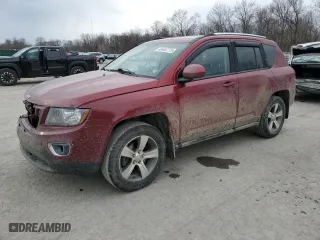 2016 Jeep Compass High Altitude Edition with VIN 1C4NJDEBXGD768169, listed as a Copart auction lot 48452775 with 111,837 mi miles and Salvage Title. Bid and sale history available at carsss.com. Image 1.