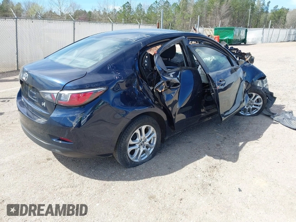 2018 Toyota Yaris with VIN 3MYDLBYV1JY315936, listed as a IAAI auction lot 41834462 with Not Provided miles and . Bid and sale history available at DreamBid. Image 4.