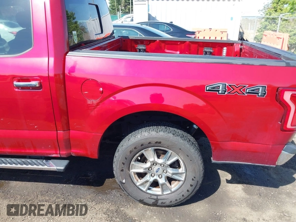 2017 Ford F-150 XL with VIN 1FTEW1EP8HFC29504, listed as a IAAI auction lot 42151987 with 140,417 mi miles. Bid and sale history available at carsss.com. Image 17.
