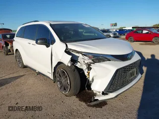 2021 Toyota Sienna XSE with VIN 5TDXRKEC2MS051179, listed as a IAAI auction lot 41067155 with 101,179 mi miles and . Bid and sale history available at DreamBid. Image 6.