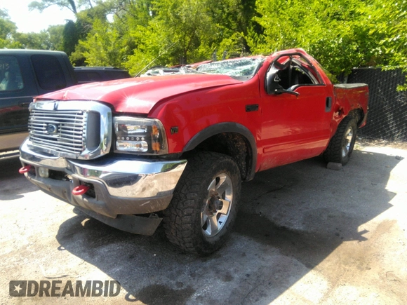 2002 Ford F-250 XL z VIN 1FTNX21L02ED61191, wystawiony jako IAAI lot #40279752 z przebiegiem Nie podano mil oraz . Historia ofert i sprzedaży dostępna na DreamBid. Obrazek 2.