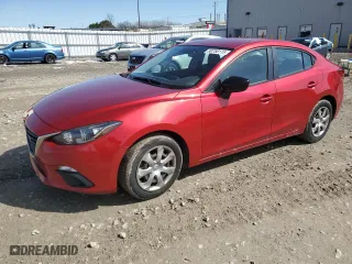 2014 Mazda Mazda3 i SV with VIN JM1BM1T72E1144386, listed as a Copart auction lot 50750115 with 94,874 mi miles and Non Repairable. Bid and sale history available at carsss.com. Image 1.