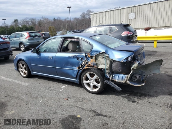 2008 Subaru Legacy Limited with VIN 4S3BL626787217231, listed as a Copart auction lot 50926715 with 204,828 mi miles and Salvage title. Bid and sale history available at DreamBid. Image 2.