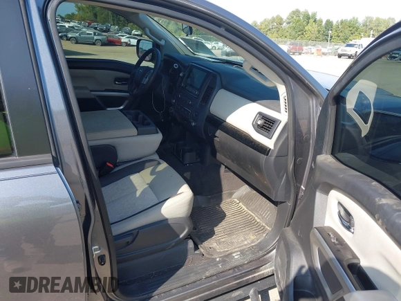 2023 Nissan Titan SV with VIN 1N6AA1EC6PN101712, listed as a IAAI auction lot 40206621 with 50,210 mi miles and . Bid and sale history available at DreamBid. Image 5.