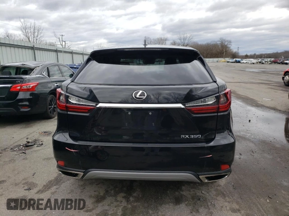 2021 Lexus RX with VIN 2T2AZMDA6MC269552, listed as a Copart auction lot 37778833 with 34,089 mi miles. Bid and sale history available at carsss.com. Image 6.