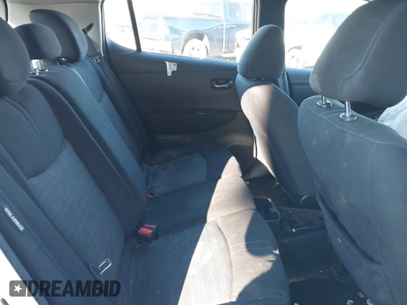 2022 Nissan LEAF S Plus with VIN 1N4BZ1BV2NC554567, listed as a IAAI auction lot 41281401 with 50,684 mi miles and . Bid and sale history available at DreamBid. Image 8.