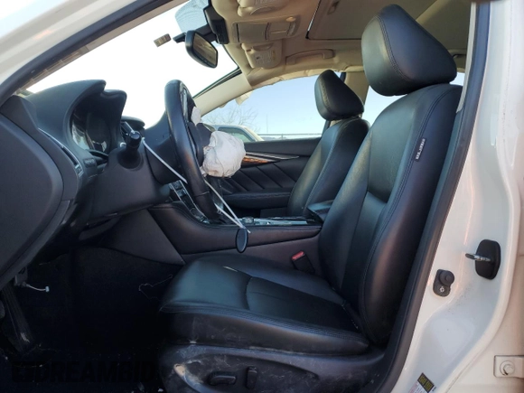 2018 Infiniti Q50 Luxe with VIN JN1EV7AP6JM366313, listed as a Copart auction lot 88701275 with 95,376 mi miles and Salvage Title. Bid and sale history available at DreamBid. Image 7.