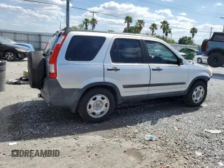 2006 Honda CR-V LX with VIN SHSRD685X6U404828, listed as a Copart auction lot 53898825 with 73,763 mi miles and Salvage Title. Bid and sale history available at DreamBid. Image 3.