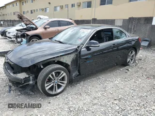 2016 BMW 4 Series 428i with VIN WBA3V7C52G5A25350, listed as a Copart auction lot 50637505 with 122,105 mi miles and Salvage Title. Bid and sale history available at carsss.com. Image 1.