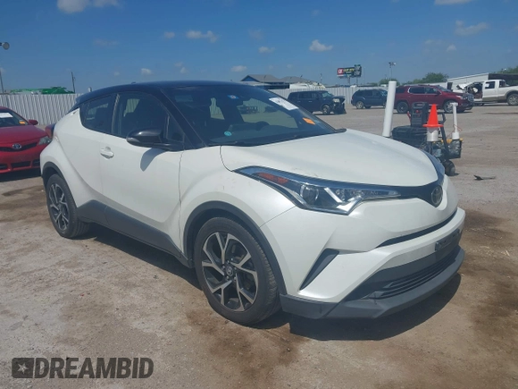 2019 Toyota C-HR XLE z VIN JTNKHMBX8K1061351, wystawiony jako IAAI lot #42053354 z przebiegiem 76 000 mil mil oraz . Historia ofert i sprzedaży dostępna na DreamBid. Obrazek 1.