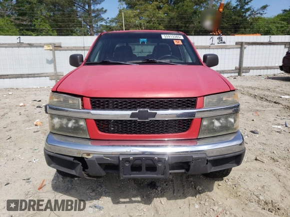 2006 Chevrolet Colorado 2LT z VIN 1GCDT136768291590, wystawiony jako Copart lot #55913385 z przebiegiem Nie podano mil oraz Szkoda całkowita • Salvage title. Historia ofert i sprzedaży dostępna na DreamBid. Obrazek 5.