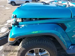 2019 Jeep Wrangler Unlimited Sahara with VIN 1C4HJXEN7KW641854, listed as a IAAI auction lot 41635091 with 51,039 mi miles and . Bid and sale history available at DreamBid. Image 6.