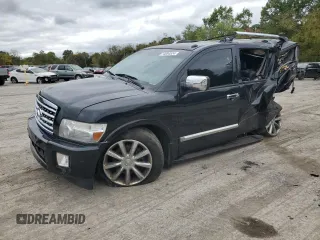 2008 Infiniti QX56 с VIN 5N3AA08C78N912478, выставлен на аукционе Copart как лот 62150005 с пробегом 186 788 миль миль и Списание • Salvage title. История ставок и продаж доступна на DreamBid. Изображение 1.