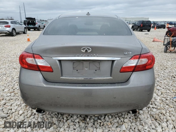2013 Infiniti M37 with VIN JN1BY1AP0DM512605, listed as a Copart auction lot 48675735 with 129,598 mi miles and Salvage Title. Bid and sale history available at carsss.com. Image 6.