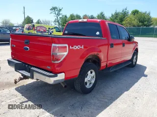 2010 Ford F-150 XL with VIN 1FTFW1EV3AKB55859, listed as a IAAI auction lot 42144289 with 261,722 mi miles. Bid and sale history available at carsss.com. Image 4.