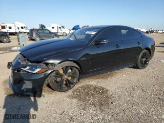 2021 Jaguar XF R-Dynamic SE with VIN SAJBL4GX2MCY89142, listed as a Copart auction lot 50455035 with 81,184 mi miles and Salvage Title. Bid and sale history available at carsss.com. Image 1.