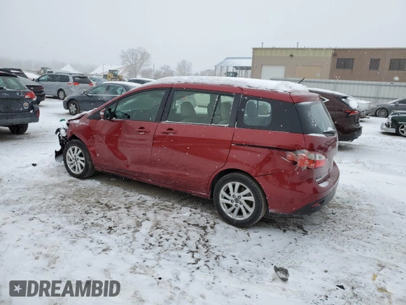 2014 Mazda 5 Sport with VIN JM1CW2BL5E0172739, listed as a Copart auction lot 37702334 with 105,329 mi miles and Salvage Title. Bid and sale history available at DreamBid. Image 2.