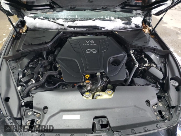 2021 Infiniti Q50 3.0t SIGNATURE EDITION with VIN JN1EV7CR2MM754805, listed as a Copart auction lot 44683285 with 36,408 mi miles and Salvage Title. Bid and sale history available at carsss.com. Image 12.