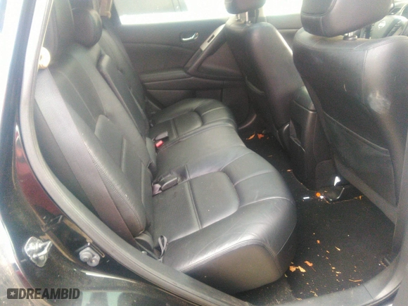 2012 Nissan Murano S with VIN JN8AZ1MU0CW111814, listed as a IAAI auction lot 41136966 with 205,809 mi miles. Bid and sale history available at carsss.com. Image 8.
