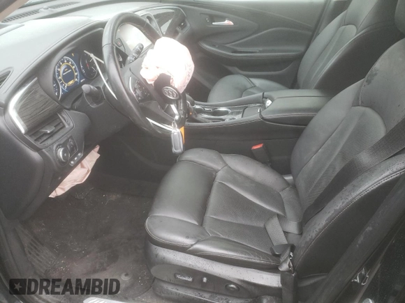 2016 Buick Envision Premium II with VIN LRBFXFSX5GD245462, listed as a Copart auction lot 80912174 with 59,457 mi miles and Salvage Title. Bid and sale history available at carsss.com. Image 7.