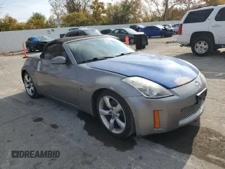2008 Nissan 350Z Enthusiast with VIN JN1BZ36A68M851369, listed as a Copart auction lot 78302124 with 41,151 mi miles and Clean Title. Bid and sale history available at DreamBid. Image 4.