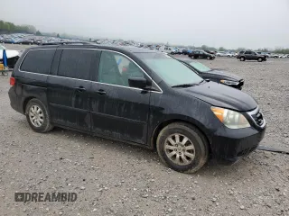 2010 Honda Odyssey EX-L with VIN 5FNRL3H69AB020372, listed as a Copart auction lot 52145125 with 224,098 mi miles and Clean Title. Bid and sale history available at carsss.com. Image 4.