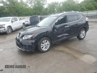2014 Nissan Rogue S z VIN 5N1AT2MV1EC819193, wystawiony jako Copart lot #57838135 z przebiegiem 207 691 mil mil oraz Szkoda całkowita • Salvage title. Historia ofert i sprzedaży dostępna na DreamBid. Obrazek 1.