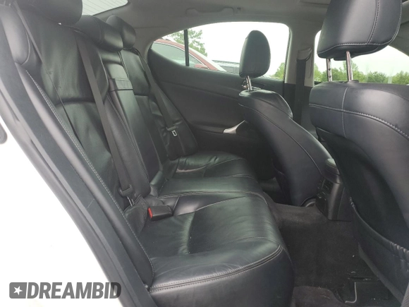 2013 Lexus IS 250 with VIN JTHCF5C22D5063811, listed as a Copart auction lot 61062115 with 154,854 mi miles and Clean title. Bid and sale history available at DreamBid. Image 10.