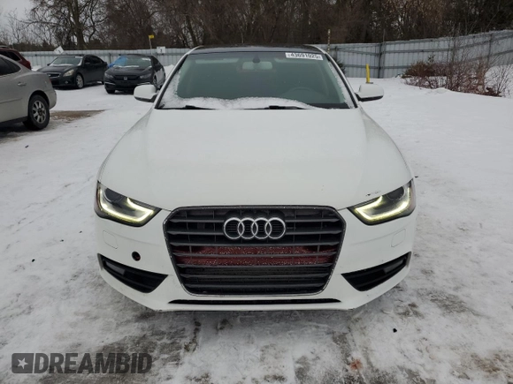 2014 Audi A4 Komfort с VIN WAUBFCFLXEN014585, выставлен на аукционе Copart как лот 43691025 с пробегом 218 378 миль миль и Чистый • Clean title. История ставок и продаж доступна на DreamBid. Изображение 5.