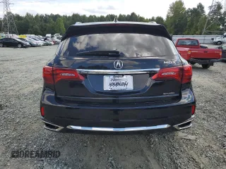 2019 Acura MDX w/Advance Pkg with VIN 5J8YD4H89KL025345, listed as a Copart auction lot 68097433 with 86,117 mi miles. Bid and sale history available at carsss.com. Image 6.