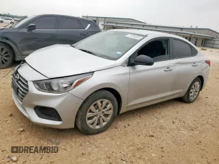 2021 Hyundai Accent SE with VIN 3KPC24A6XME134643, listed as a Copart auction lot 57094805 with 34,896 mi miles and Salvage title. Bid and sale history available at DreamBid. Image 1.