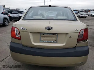 2009 Kia Rio SX with VIN KNADE223796524159, listed as a Copart auction lot 86185964 with 157,061 mi miles and Salvage Title. Bid and sale history available at carsss.com. Image 6.
